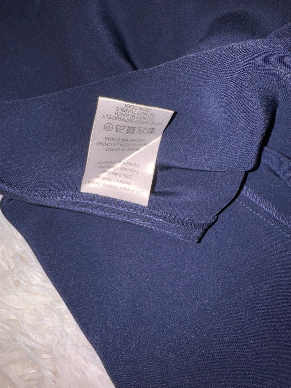 NEW anthropology SAU LEE Penelope High Neck Backless Satin Gown navy blue Sz 8 - Picture 10 of 12